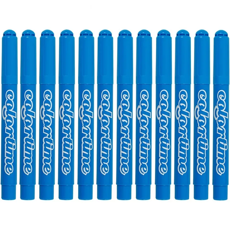 Colortime Marker, Strichstärke 5 mm, Hellblau, 12 Stk/ 1 Pck