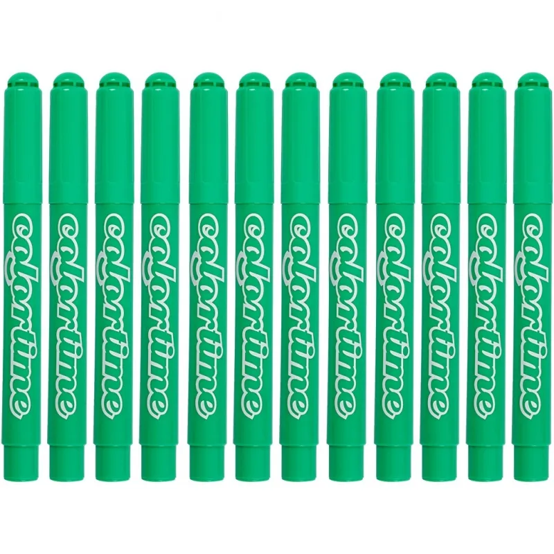 Colortime Marker, Strichstärke 5 mm, Hellgrün, 12 Stk/ 1 Pck