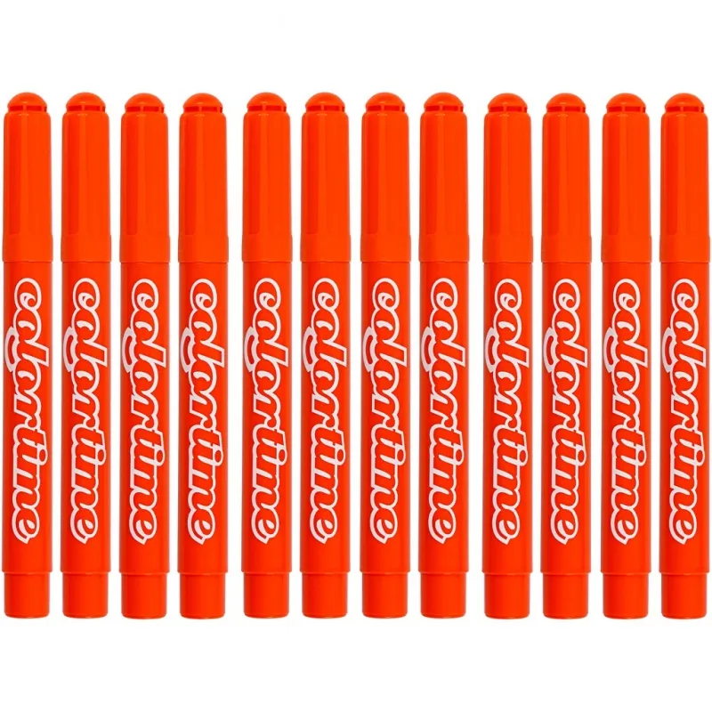Colortime Marker, Strichstärke 5 mm, Orange, 12 Stk/ 1 Pck