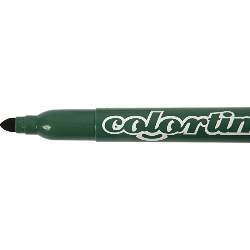 Colortime Marker, Strichstärke 5 mm, Standard-Farben, 12x24 Stck., 288 Stk/ 1 Pck