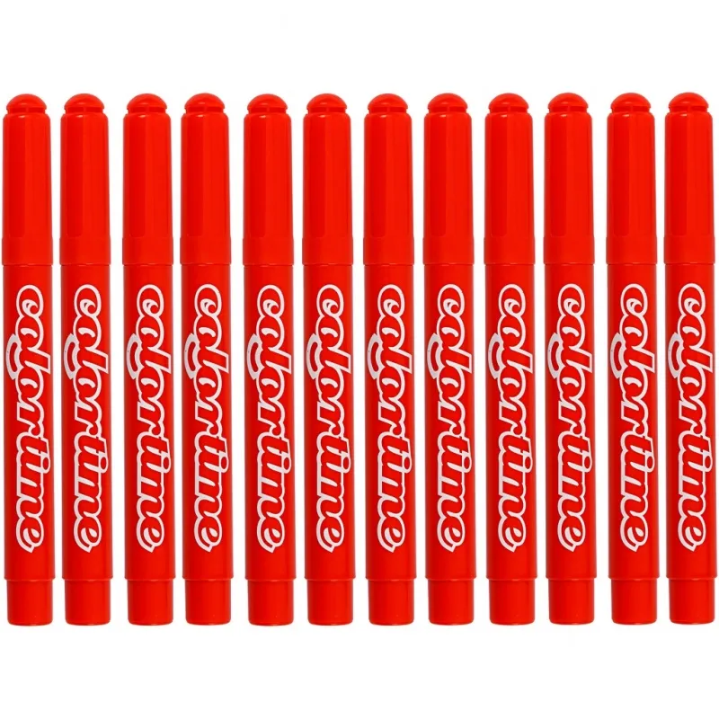 Colortime Marker, Strichstärke 5 mm, Dunkelorange, 12 Stk/ 1 Pck