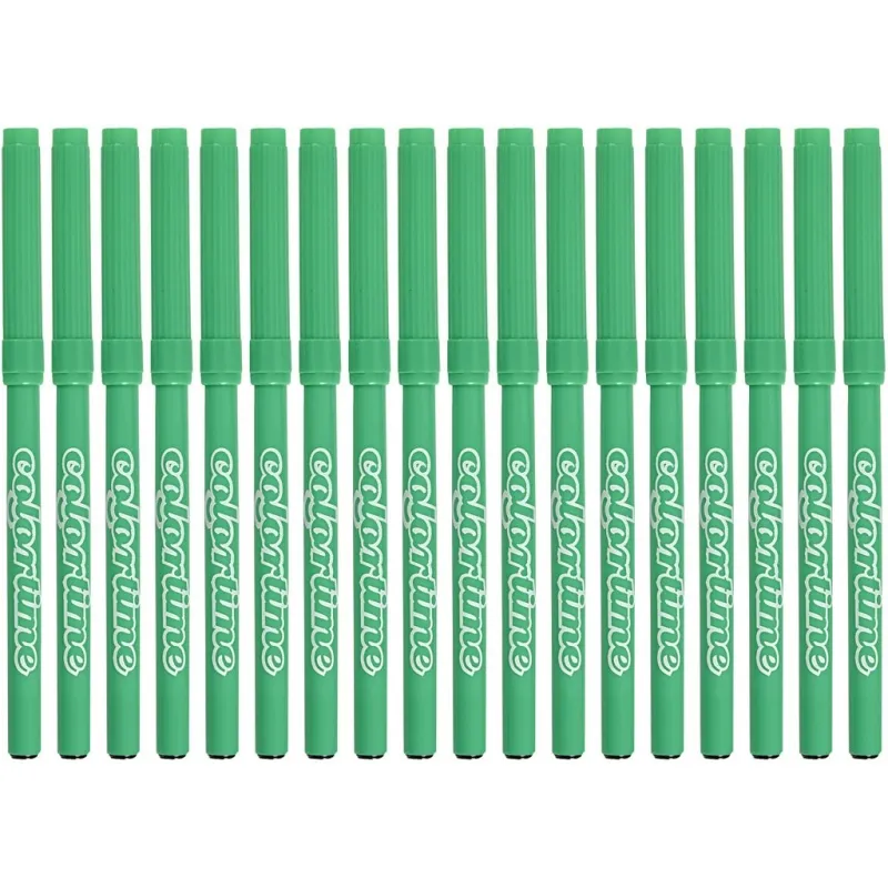 Colortime Marker, Strichstärke 2 mm, Hellgrün, 18 Stk/ 1 Pck