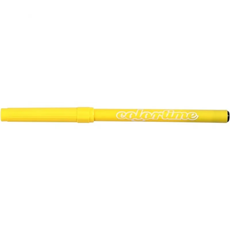 Colortime Marker, Strichstärke 2 mm, Zitronengelb, 18 Stk/ 1 Pck