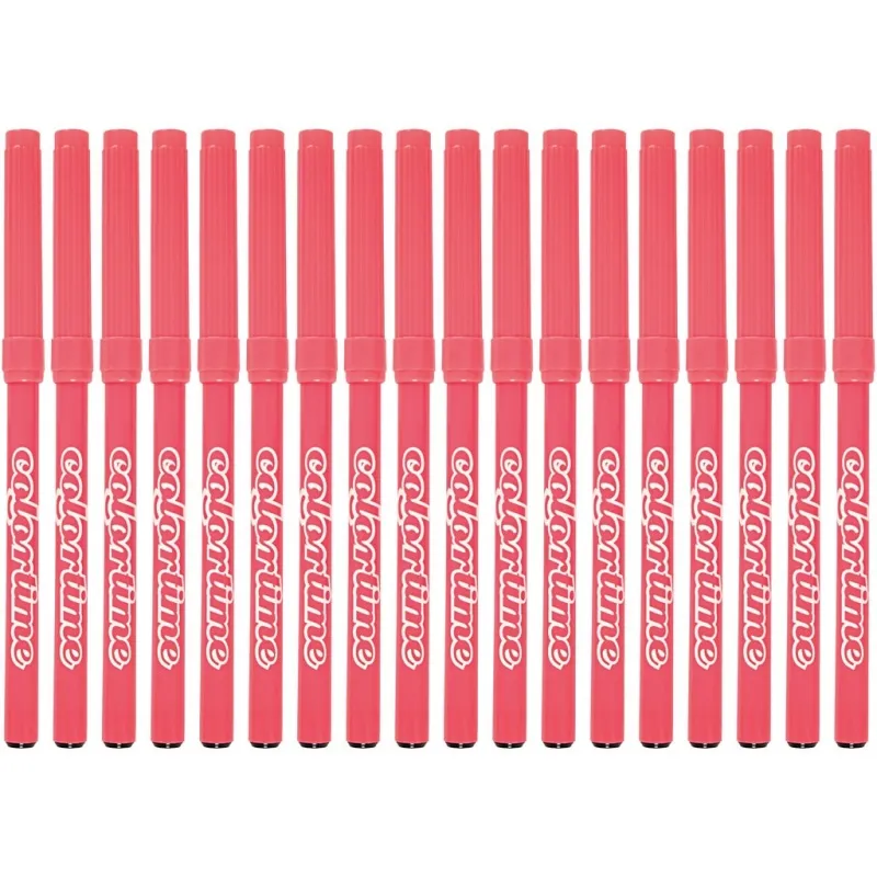 Colortime Marker, Strichstärke 2 mm, Pink, 18 Stk/ 1 Pck