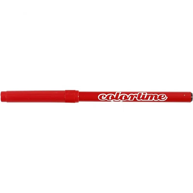Colortime Marker, Strichstärke 2 mm, Rot, 18 Stk/ 1 Pck