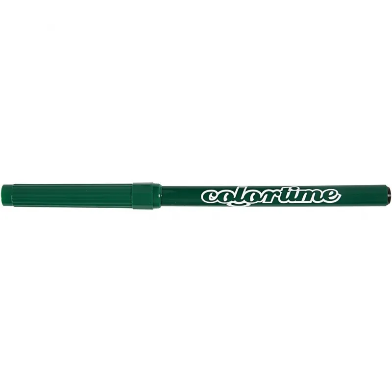 Colortime Marker, Strichstärke 2 mm, Dunkelgrün, 18 Stk/ 1 Pck