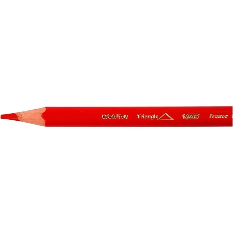 BIC Evolution Buntstifte, L 14 cm, Mine 5 mm, Sortierte Farben, 12 Stk/ 1 Pck