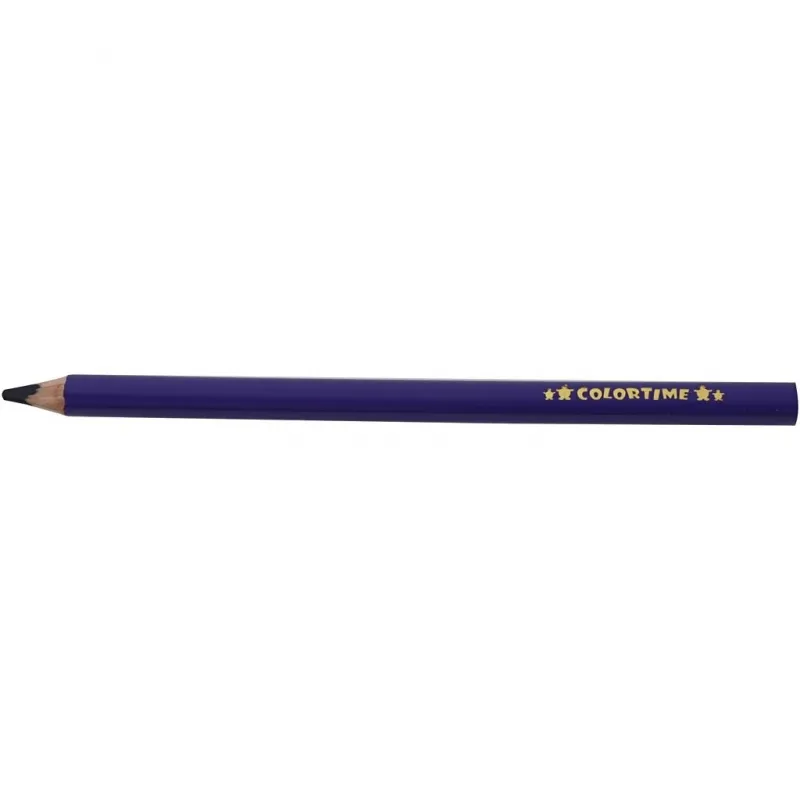 Colortime Buntstifte, L 17,45 cm, Mine 5 mm, JUMBO, Flieder, 12 Stk/ 1 Pck