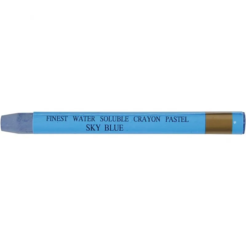 Gallery Aquarell-Kreide, L 9,3 cm, Dicke 8 mm, Himmelblau (337), 12 Stk/ 1 Pck