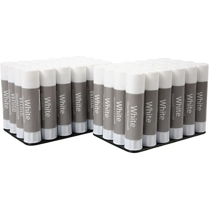 Weißer Klebestift, 10 g, 48 Stk/ 1 Pck