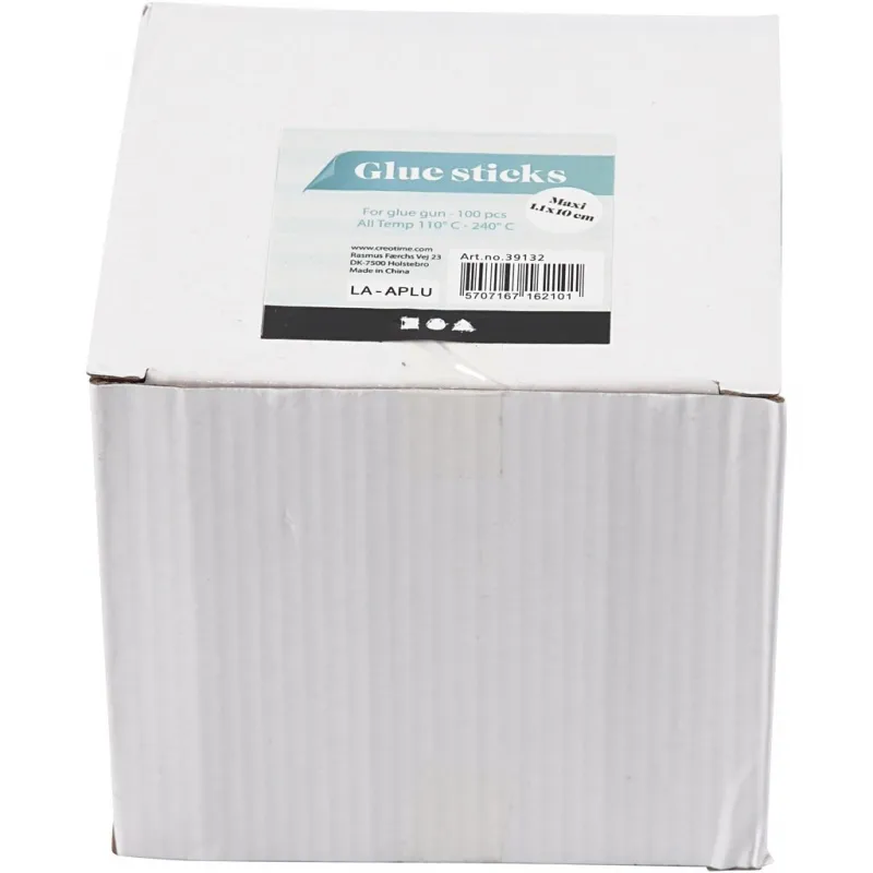 Klebesticks Maxi, L 10 cm, D 11 mm, 100 Stk/ 1 Pck