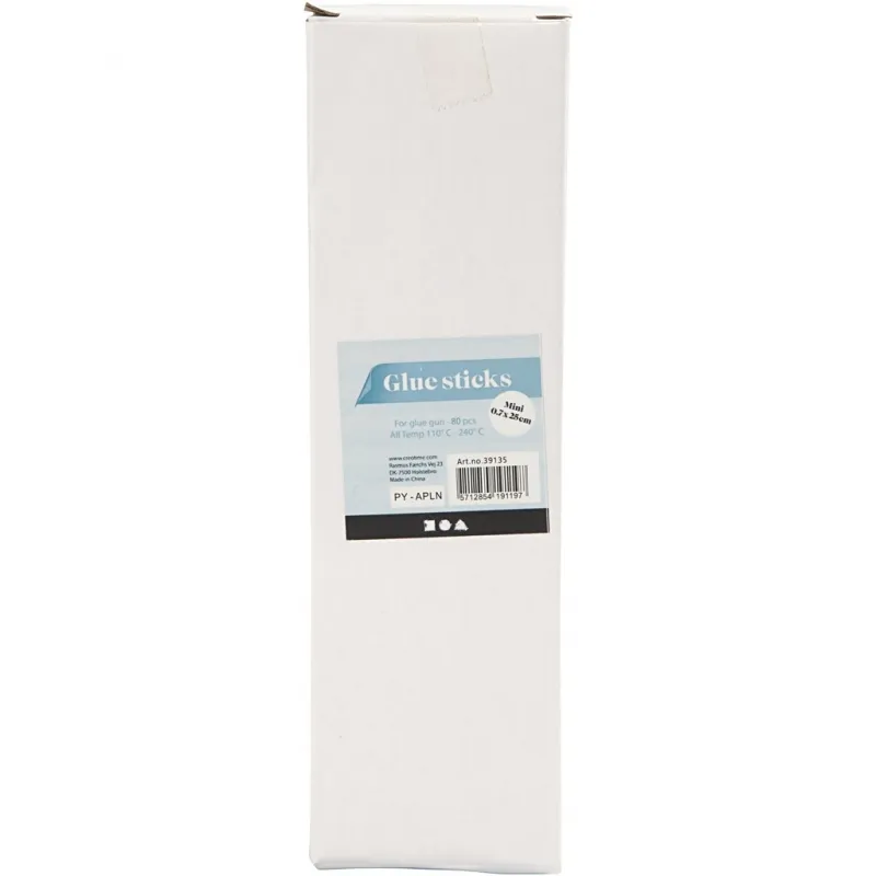 Klebesticks Mini, L 25 cm, D 7 mm, 80 Stk/ 1 Pck