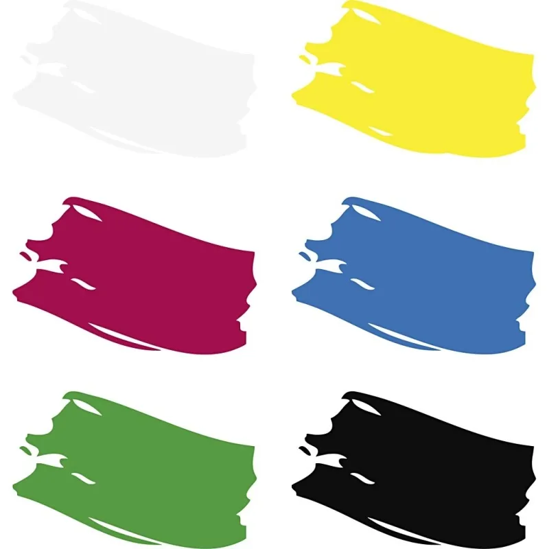 Plus Color Bastelfarbe, Primärfarben, 6x60 ml/ 1 Pck
