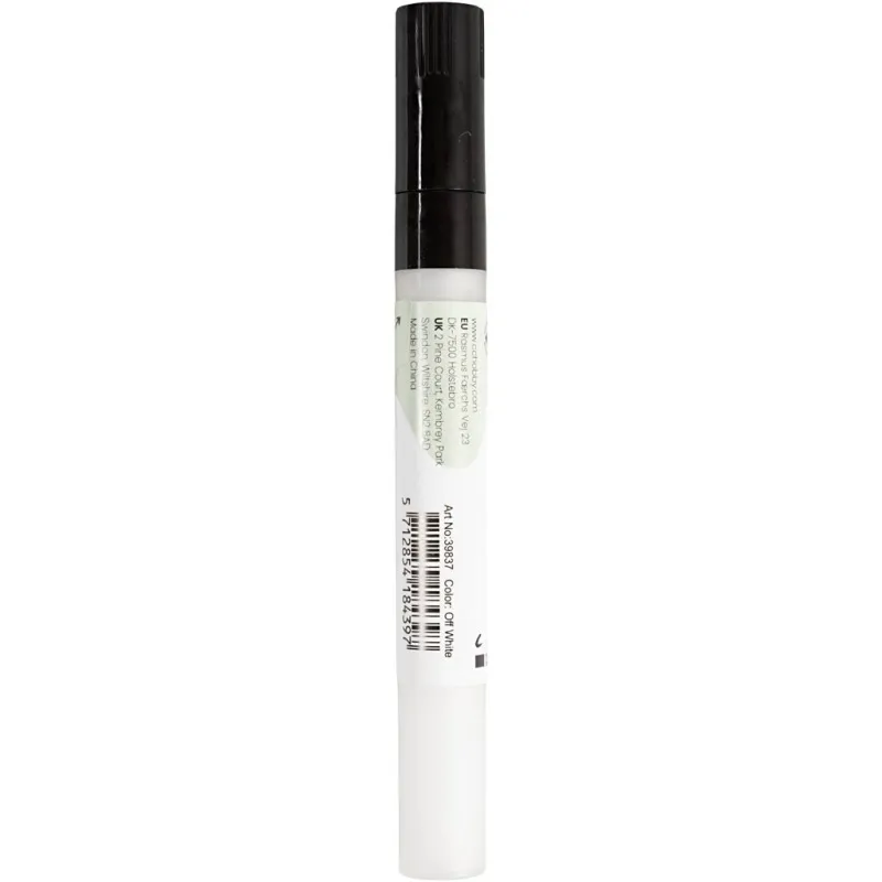 Plus Color Marker, L 14,5 cm, Strichstärke 1-2 mm, Naturweiß, 5,5 ml, 1 Stk