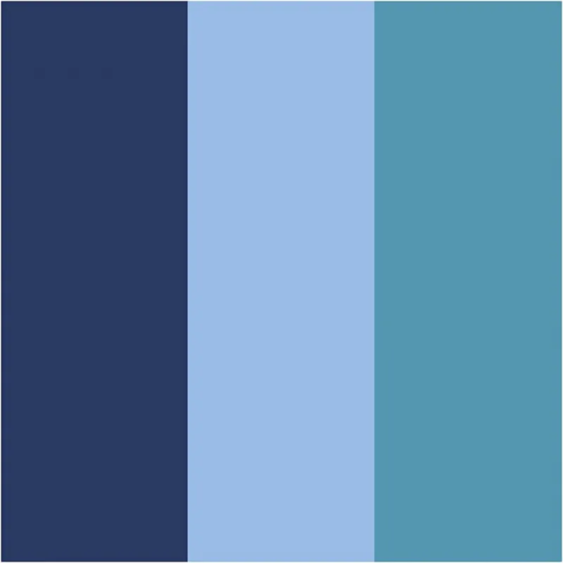 Plus Color Marker, L 14,5 cm, Strichstärke 1-2 mm, Himmelblau, Marineblau, Türkis, 5,5 ml, 3 Stk/ 1 Pck