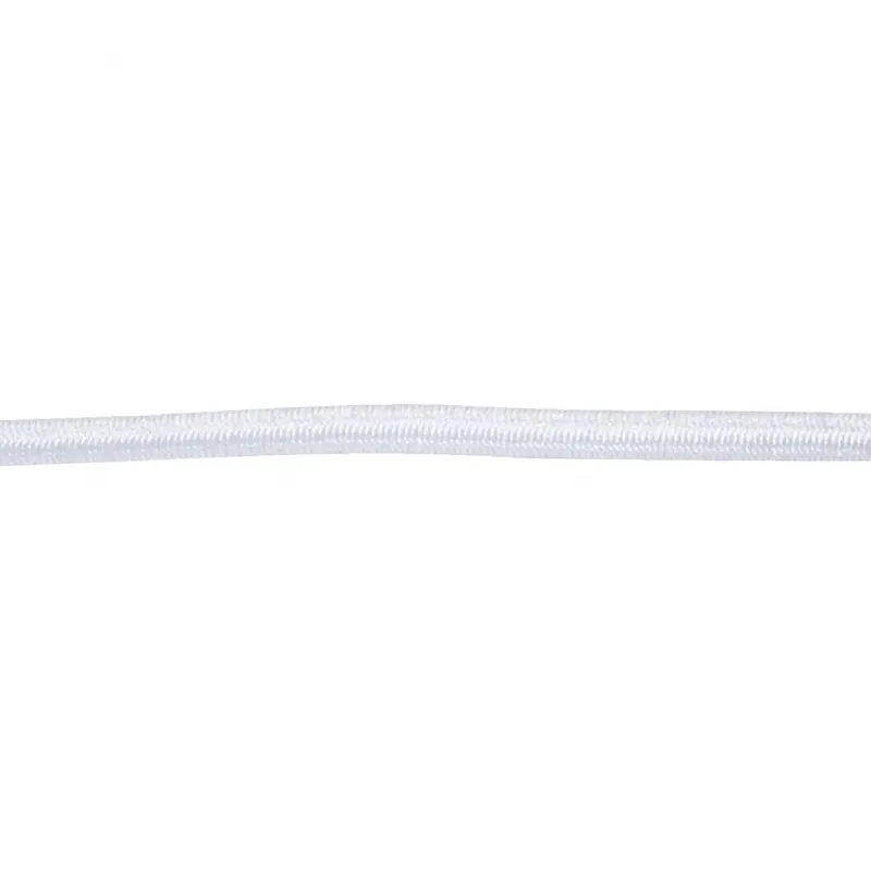 Elastische Schnur, Dicke 2 mm, Weiß, 25 m/ 1 Rolle