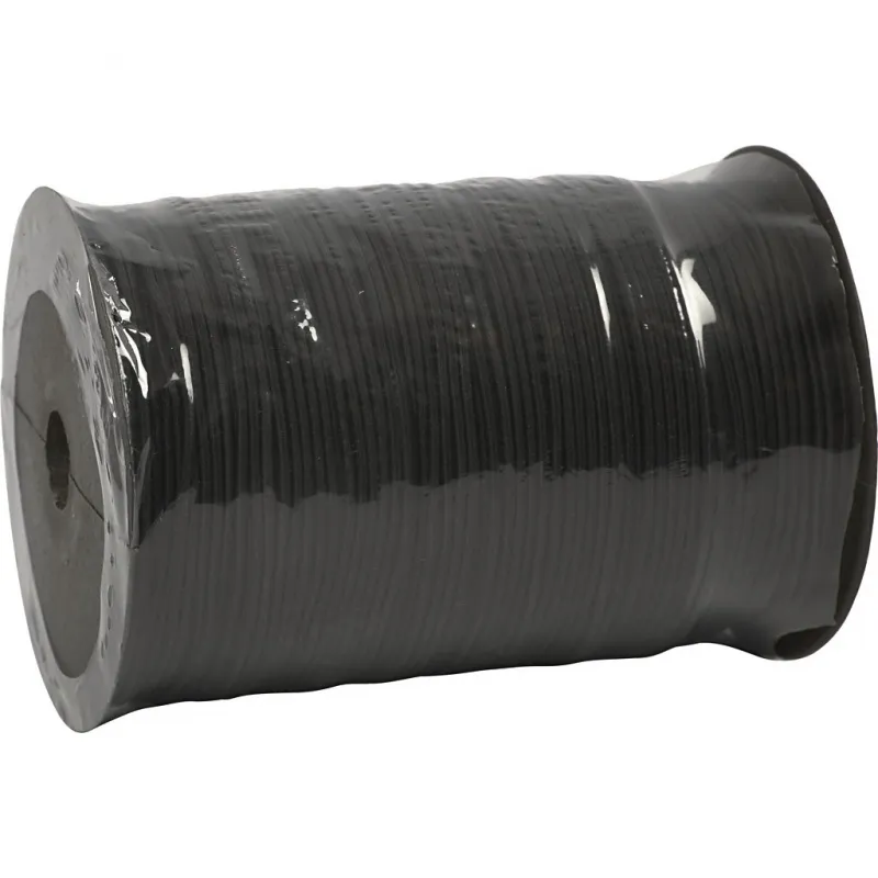 Elastische Schnur, Dicke 2 mm, Schwarz, 250 m/ 1 Rolle