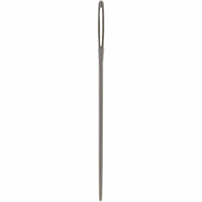 Sticknadeln, Ösenlänge 9 mm , Nr. 18, L 50 mm, mit stumpfer Spitze, 25 Stk/ 1 Pck