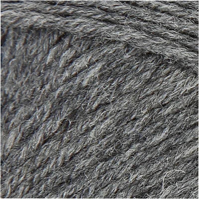 Sockenwolle, L 200 m, Dunkelgrau, 50 g/ 1 Knäuel