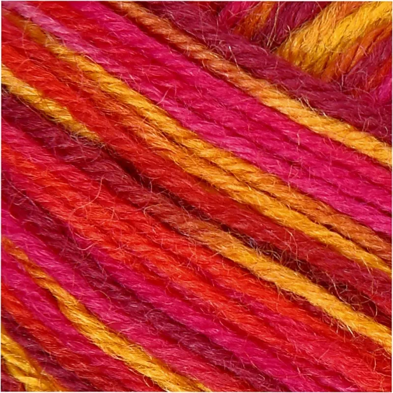 Sockenwolle, L 200 m, Sortierte Farben, 50 g/ 1 Knäuel