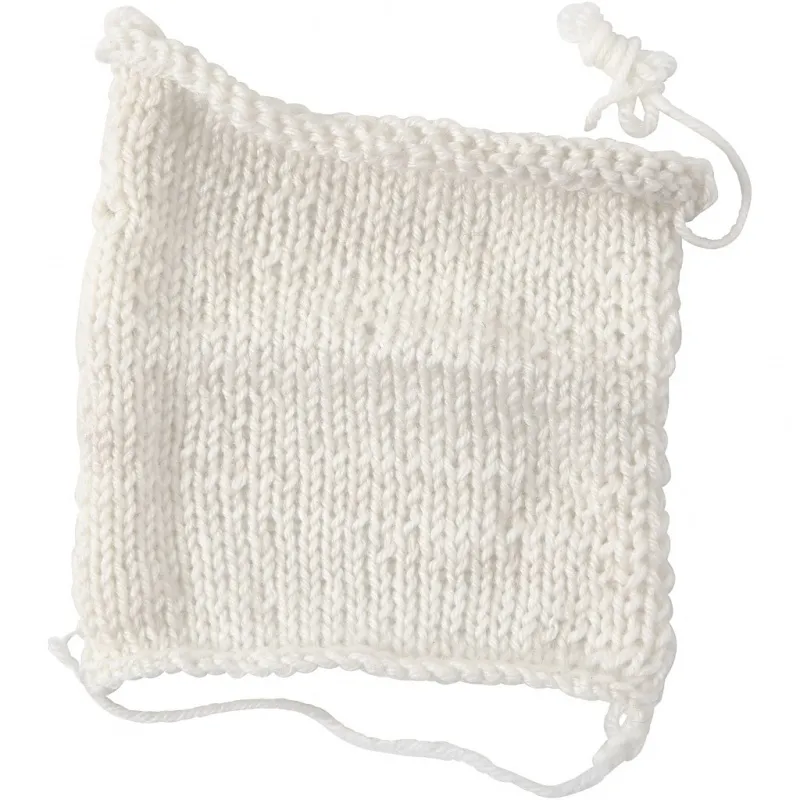Babywolle, L 172 m, Weiß, 50 g/ 1 Knäuel