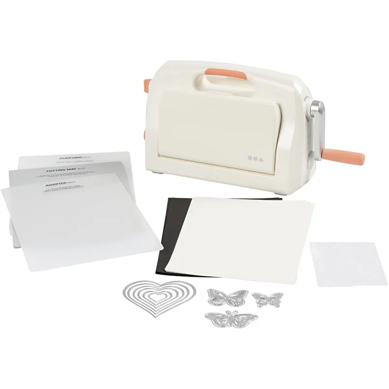 Stanz- und Prägegerät - Starter Kit, A4, Blatt 210x297 mm, 1 Set