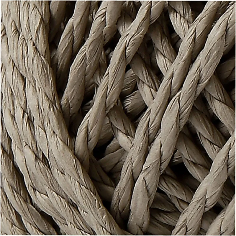 Papiergarn, Dicke 2,5-3 mm, Hellbraun, 150 g, 40 m/ 1 Knäuel