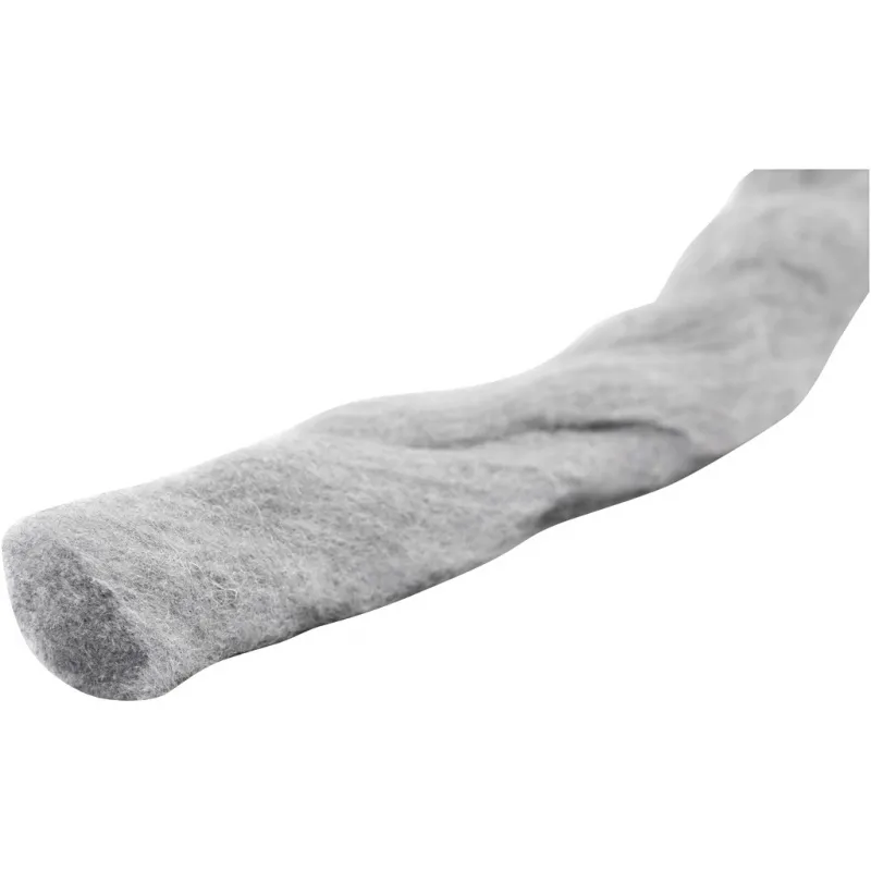 XL-Chunky-Garn aus Polyacryl/Wolle, L 15 m, Größe mega, Grau, 300 g/ 1 Knäuel