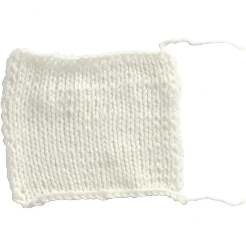Fantasia Polyacryl Garn, L 80 m, Weiß, 50 g/ 1 Knäuel