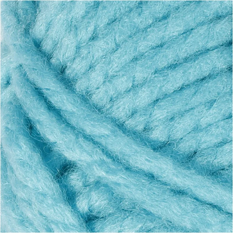 Fantasia Polyacryl-Wolle, L 35 m, Maxi, Türkis, 50 g/ 1 Knäuel