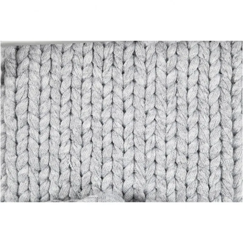 Spaghetti-Garn, L 35 m, ca. 10 mm, Grau, 100 g/ 1 Knäuel