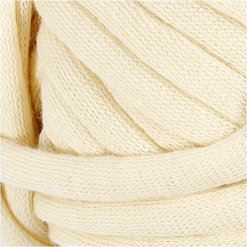 Schlauchgarn, L 45 m, Nadel 10-12, Naturweiß, 100 g/ 1 Knäuel