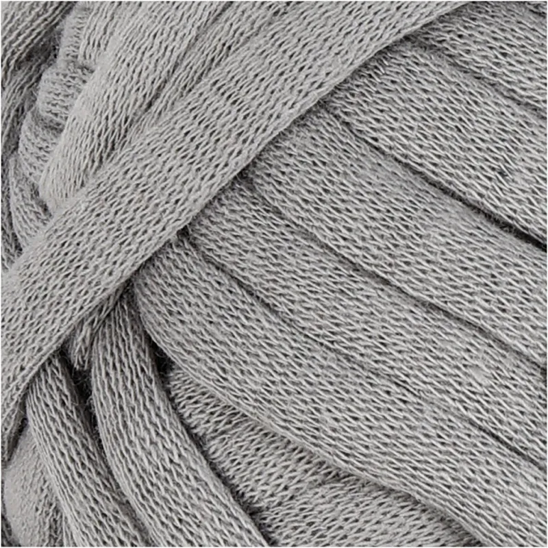 Schlauchgarn, L 45 m, Nadel 10-12, Grau, 100 g/ 1 Knäuel