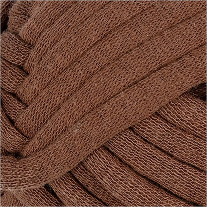 Schlauchgarn, L 45 m, Nadel 10-12, Braun, 100 g/ 1 Knäuel