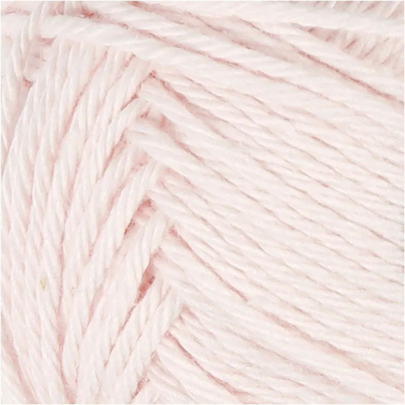 Baumwollgarn, Nr. 8/4, L 170 m, Nadel 3-3,5, Staubrosé, 50 g/ 1 Knäuel
