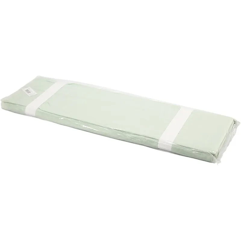 Stoff, B 145 cm, 140 g, Hellgrün, 10 m/ 1 Rolle