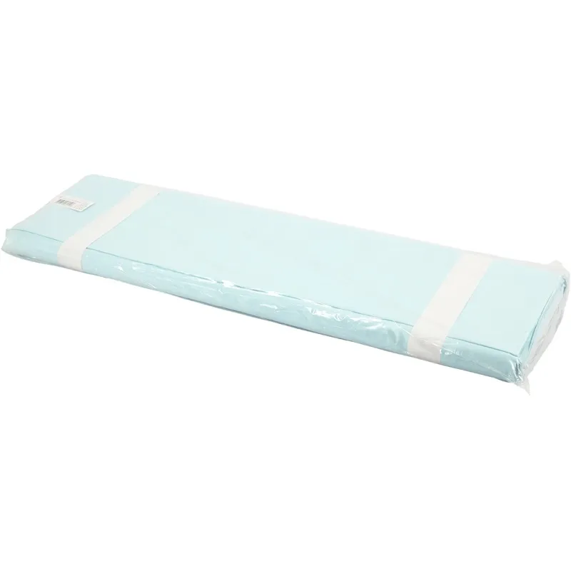 Stoff, B 145 cm, 140 g, Helltürkis, 10 m/ 1 Rolle