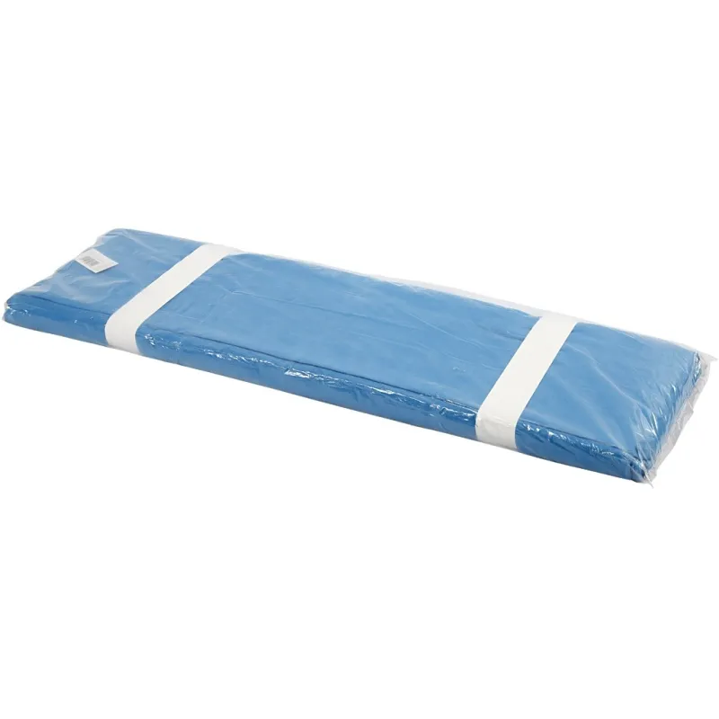 Stoff, B 145 cm, 140 g, Blau, 10 m/ 1 Rolle