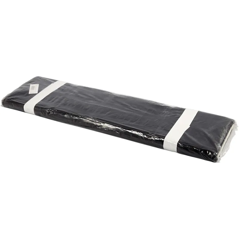 Stoff, B 145 cm, 140 g, Schwarz, 10 m/ 1 Rolle
