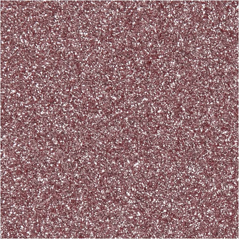 Bügelfolie, A5, Blatt 148x210 mm, Glitter, Rosa, 1 Bl.
