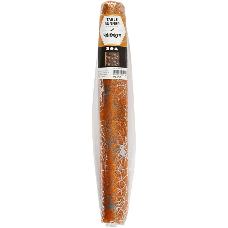 Tischläufer, L 3,5 m, B 29 cm, Orange, 1 Rolle