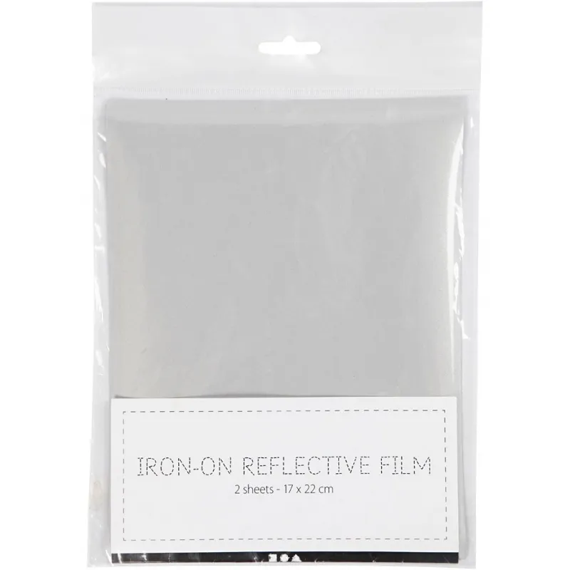 Reflektorfolie, Größe 17x22 cm, 2 Bl./ 1 Pck
