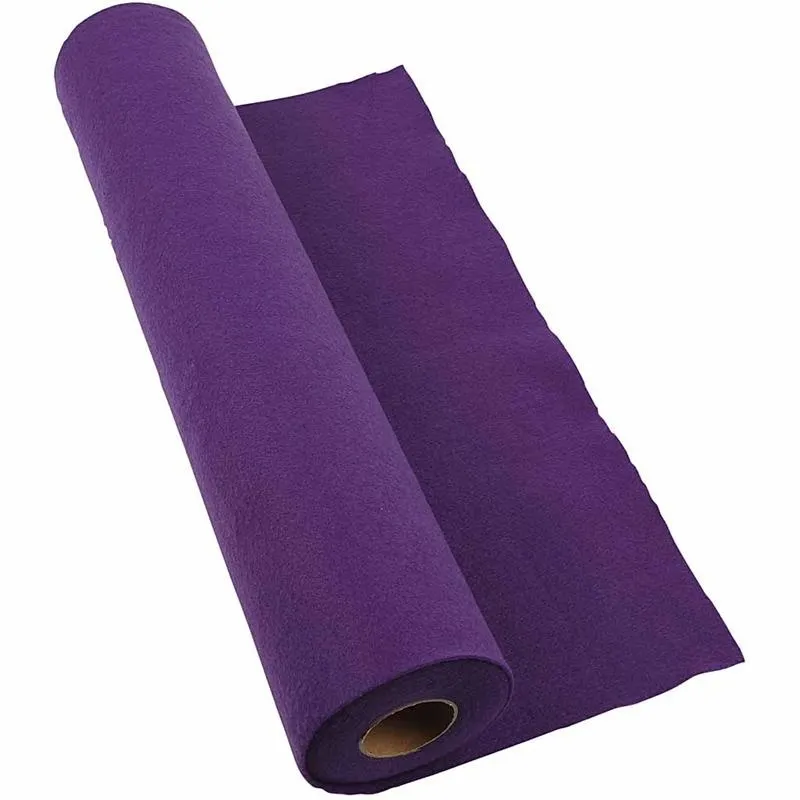 Bastelfilz, B 45 cm, Dicke 1,5-2 mm, 180-200 g, Flieder, 5 m/ 1 Rolle