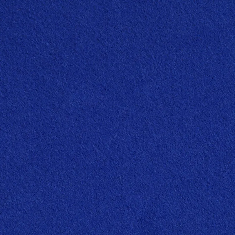 Bastelfilz, B 45 cm, Dicke 1,5-2 mm, 180-200 g, Blau, 5 m/ 1 Rolle