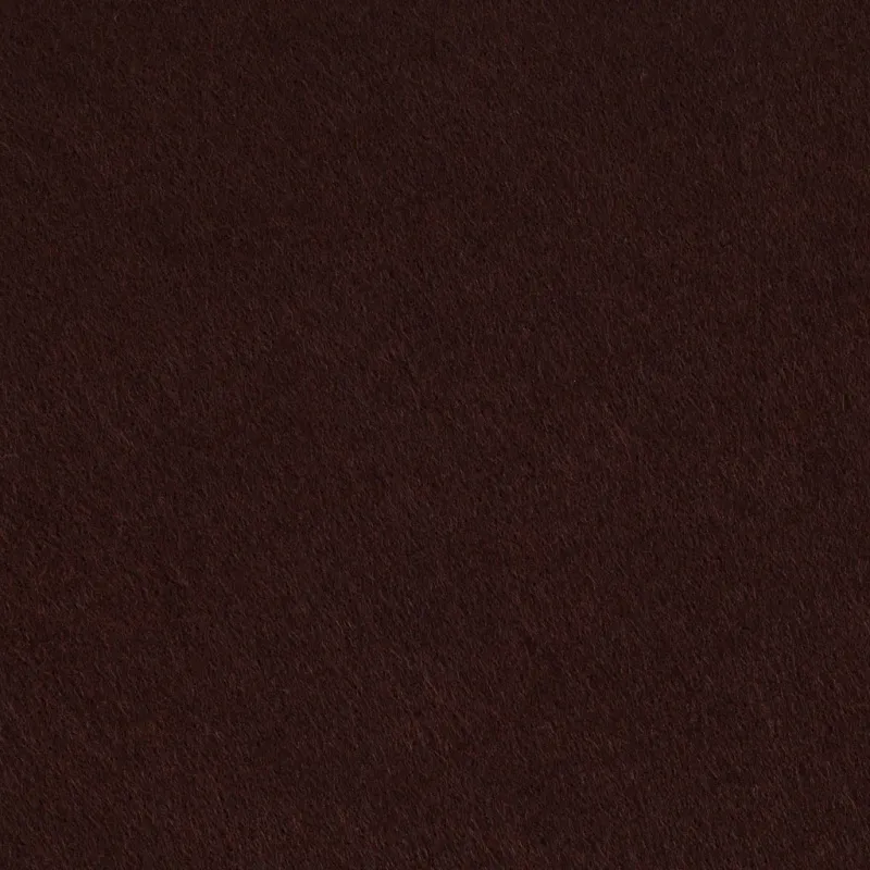 Bastelfilz, B 45 cm, Dicke 1,5-2 mm, 180-200 g, Braun, 5 m/ 1 Rolle
