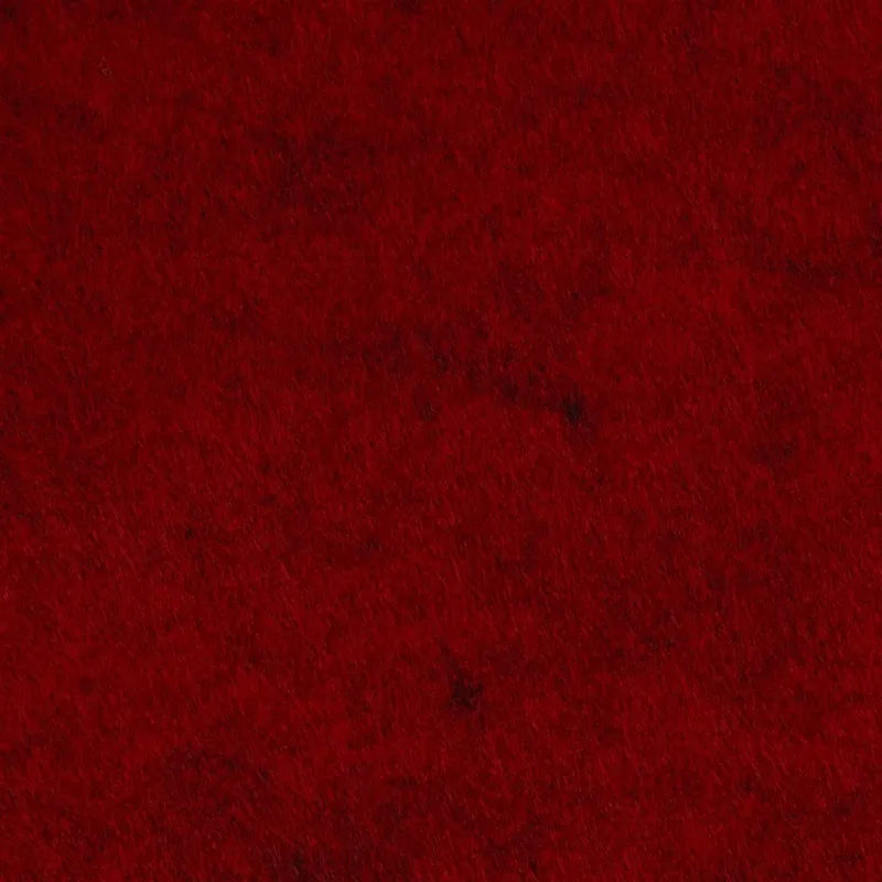 Bastelfilz, B 45 cm, Dicke 1,5-2 mm, meliert, 180-200 g, Rot, 5 m/ 1 Rolle