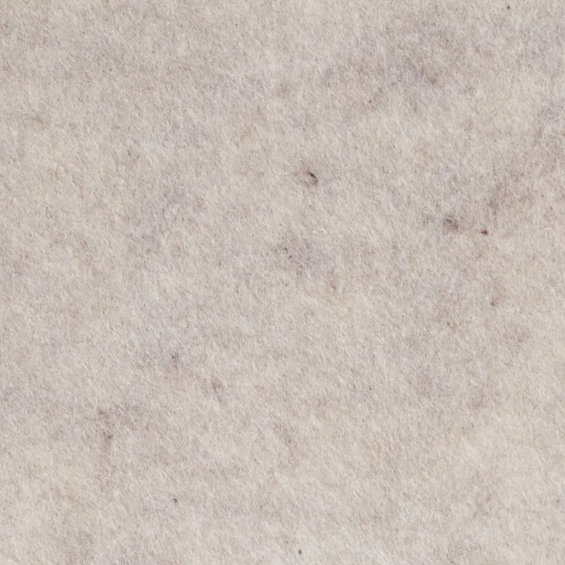 Bastelfilz, B 45 cm, Dicke 1,5-2 mm, meliert, 180-200 g, Naturweiß, 5 m/ 1 Rolle
