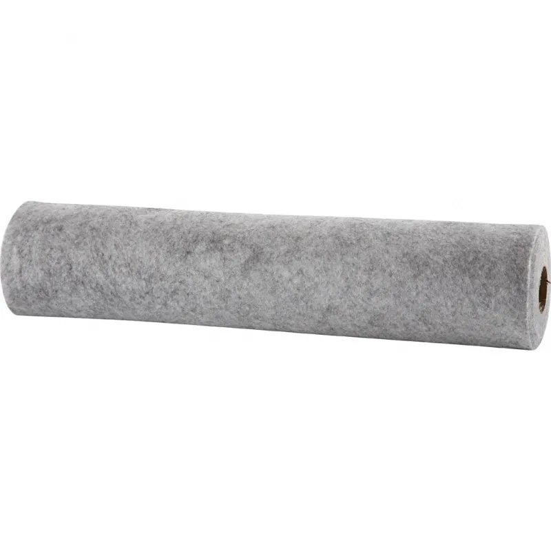 Bastelfilz, B 45 cm, Dicke 1,5-2 mm, meliert, 180-200 g, Grau, 5 m/ 1 Rolle