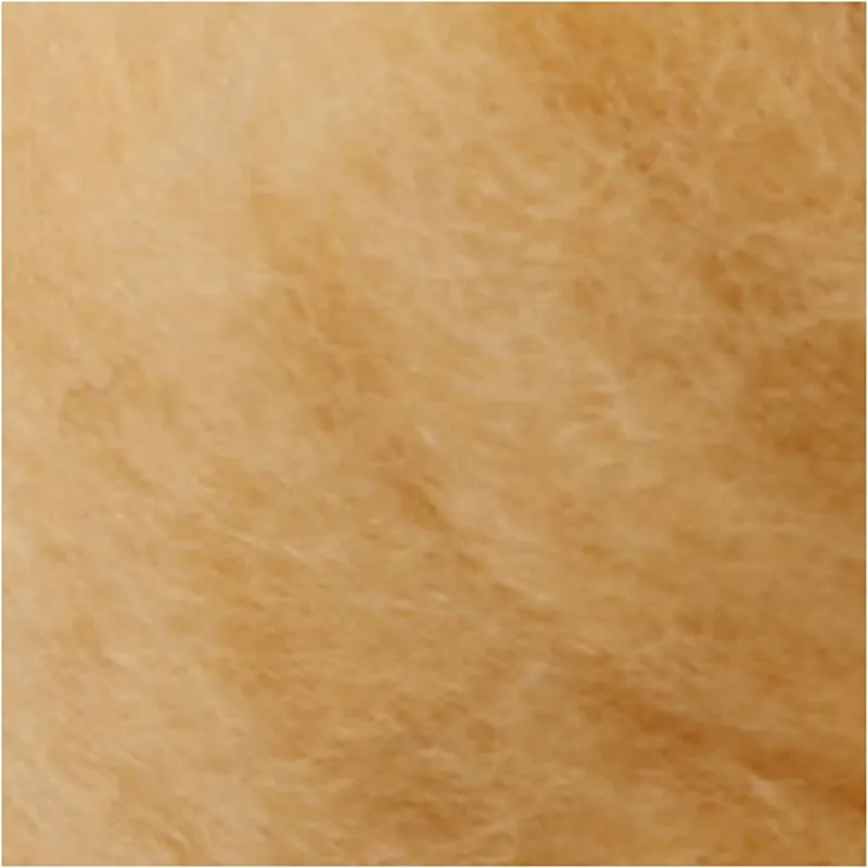 Kardierte Wolle , Hellbeige, 100 g/ 1 Bündl.