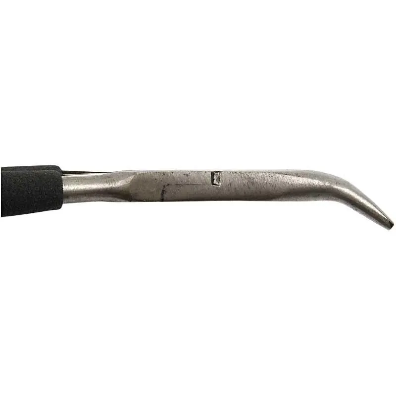Gebogene Spitzzange, L 12,4 cm, 1 Stk